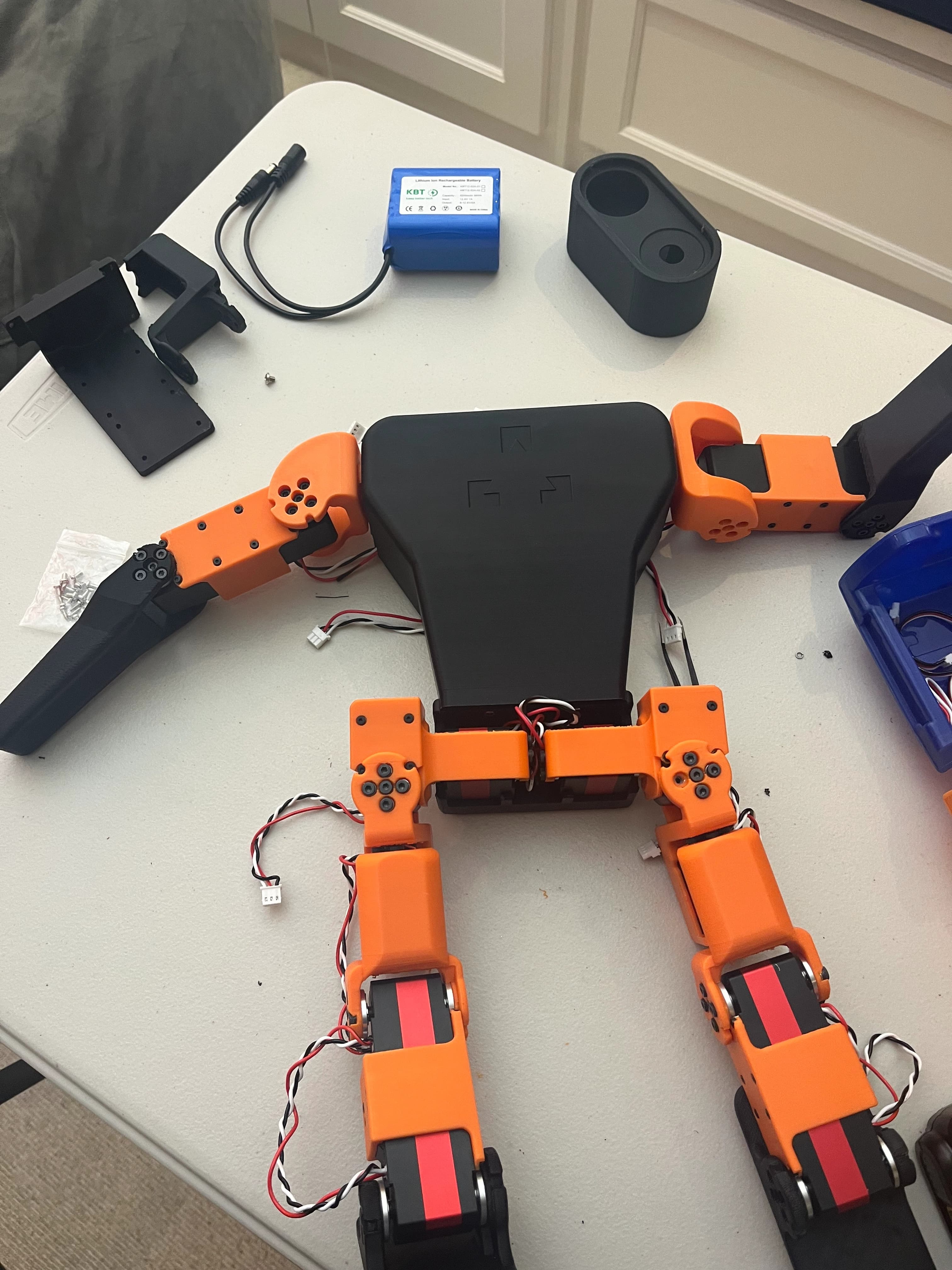 Final assembled robot